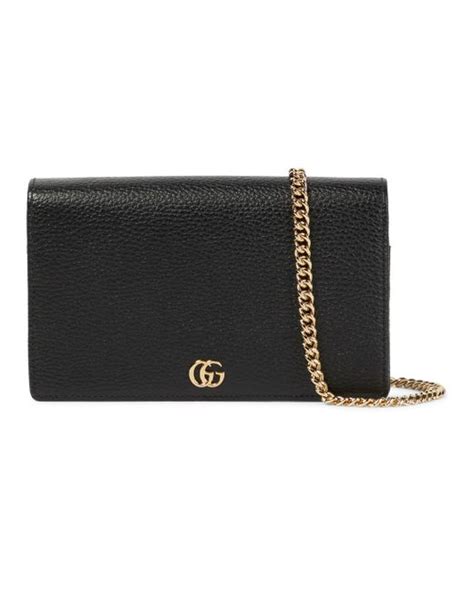 gucci portemonnaie mit kette|Gucci portage damen.